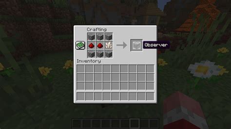 Make and Use an Observer in Minecraft 1.19