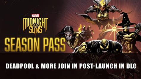 Marvel’s Midnight Suns Adds Characters Deadpool, Venom and More in Post-Launch DLC