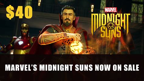 Marvel’s Midnight Suns Now 33% Off On All Platforms