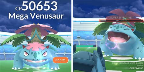 Mega Venusaur weaknesses in Pokemon Go