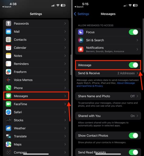 Method 1: Check if iMessage is Enabled
