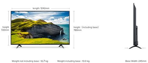 Mi LED TV 4X PRO Specification