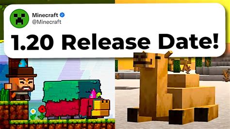 Minecraft 1.20 Release Time