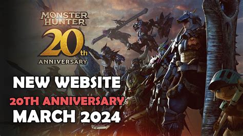 Monster Hunter 20th Anniversary Website Revealed But No New Game