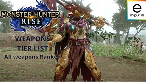 Monster Hunter Rise weapons list