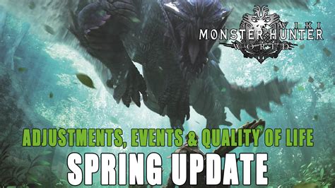 Monster Hunter World: Spring Update, Upcoming Events and More!