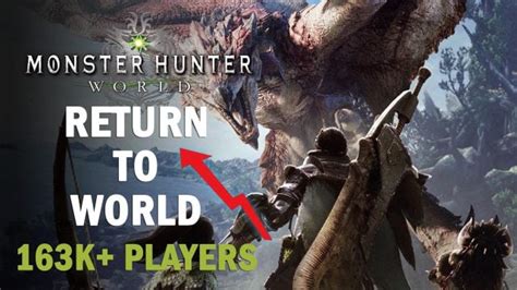 Monster Hunter World Reignites Player Count on PC