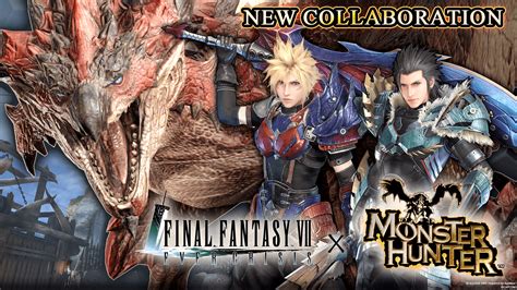 Monster Hunter and Final Fantasy Ever Crisis Crossover Announced