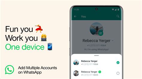 Multi-Account Support for WhatsApp