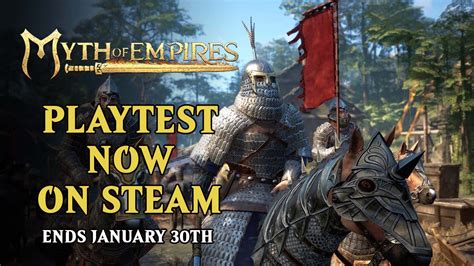 Myth of Empires Launches Playtest Ahead of 1.0 Release