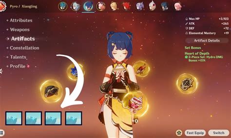 New Artifact Loadout System Isn’t an Artifact Loadout System