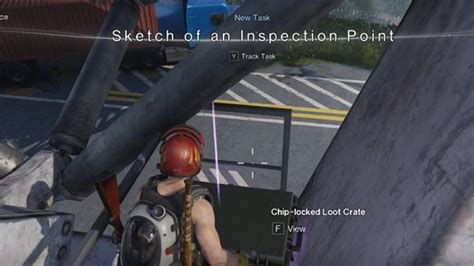 Once Human Sketch of an Inspection Point start