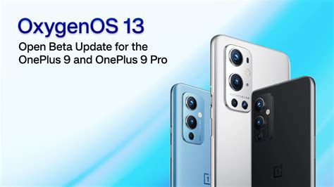 OnePlus 9 Series Getting OxygenOS 13 Open Beta