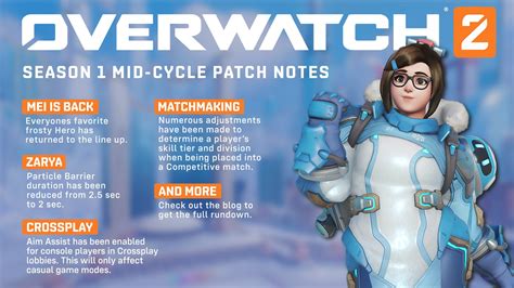 Overwatch 2 Mid-Season Update Patch Notes: July 9