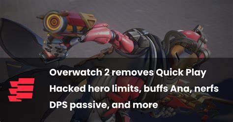 Overwatch 2 removes hero limits in Quick Play: Double Trouble