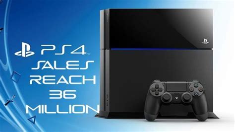 PS4 Sales Reach Nearly 36 Million