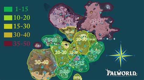 Palworld level map