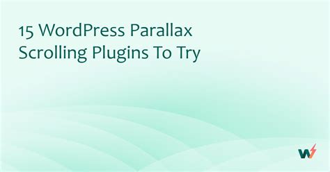 Parallax Scrolling Plugins