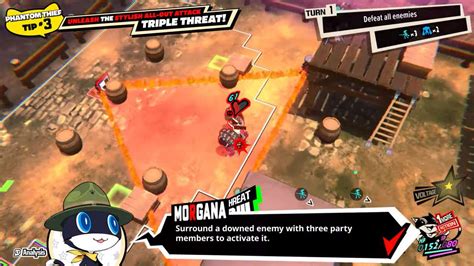 Persona 5 Tactica Introduces the Rest of the Cast and Combat Tips