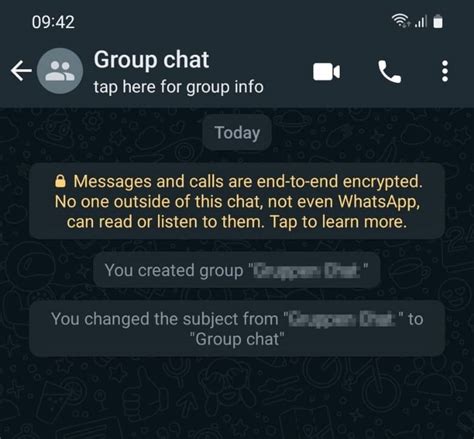 Place Group Call from Within WhatsApp Group Chat