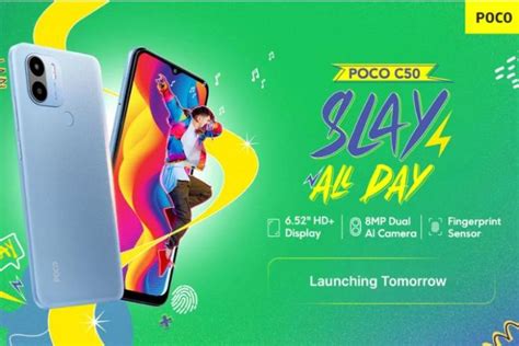 Poco C50 Launching in India Tomorrow