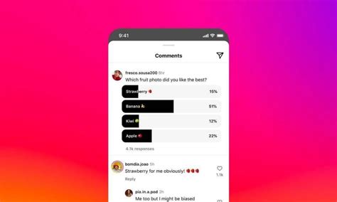 Polls in Instagram Comments Being Tested
