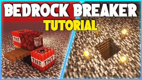Preparations You Need to Make to Break Bedrock