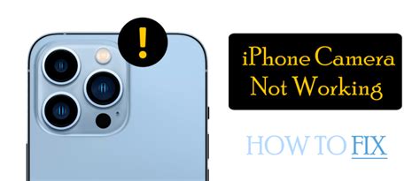 Pro Tips to Fix Camera App Not Working Issue on iPhone