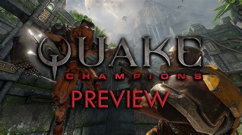 Quake Champions Closed Beta Hands On Preview: Frantic Multiplayer Deathfest