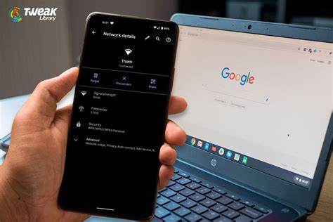 Quickly Sync Wi-Fi Password Between Chromebooks and Android Phones