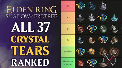 Ranking ALL 37 Crystal Tears in Elden Ring – Crystal Tears Tier List