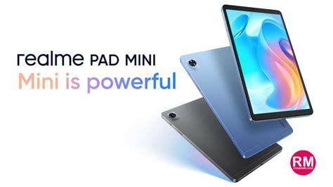 Realme Pad Mini Launching in India Next Week