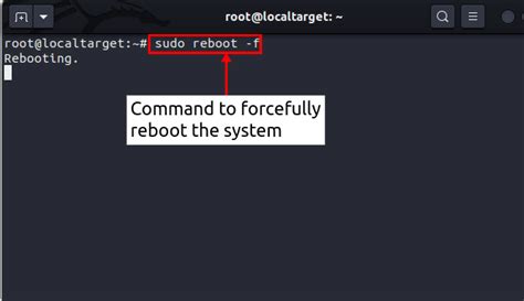 Reboot Linux System