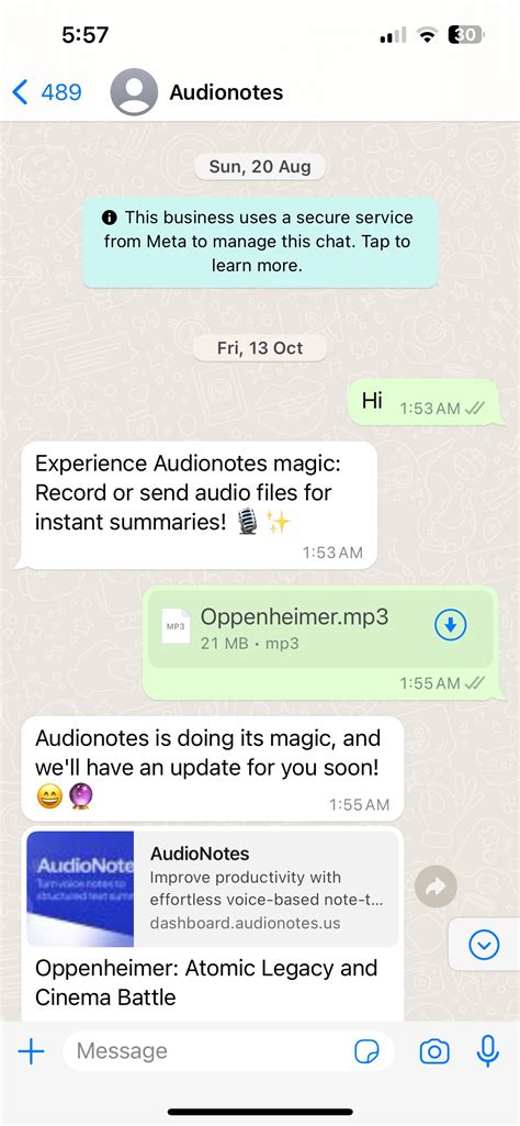 Recording Voice Notes Made Easier on WhatsApp