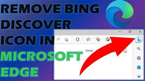 Remove the Bing Icon in Microsoft Edge