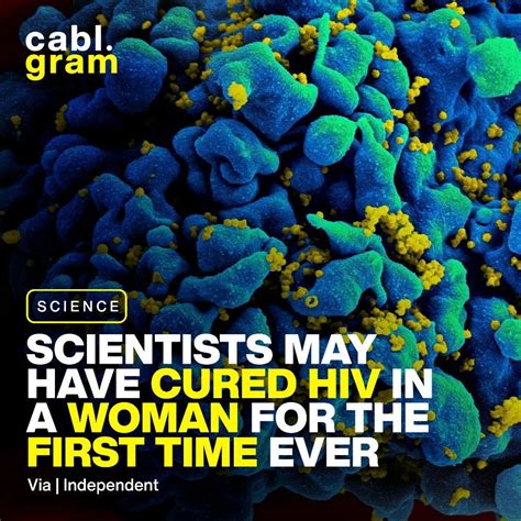 Researchers May Have Cured HIV in a Woman For the First Time