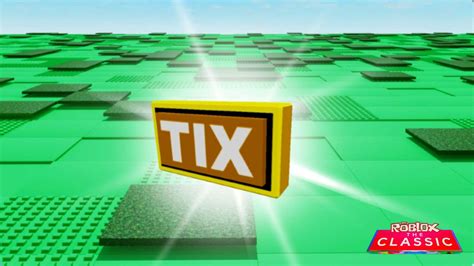 Roblox The Classic: What are Tix and how to use them