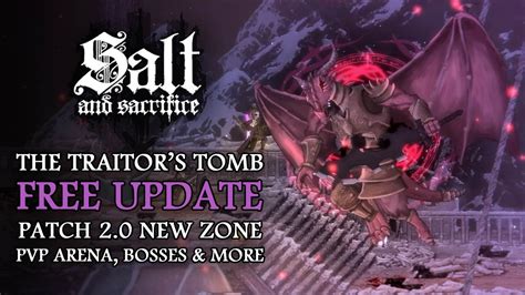 Salt and Sacrifice Free Update 2.0 Adds New Zone, PVP Arena, Cross-play, Bosses and More