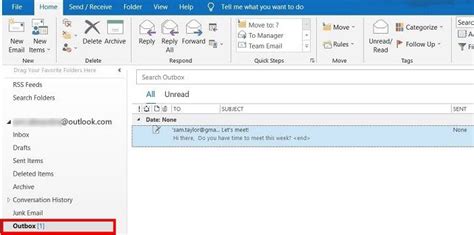 Schedule Outlook Email on WindowsPC