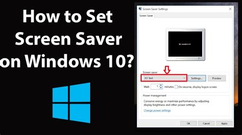 Set Screensaver on Windows 10 With Ease