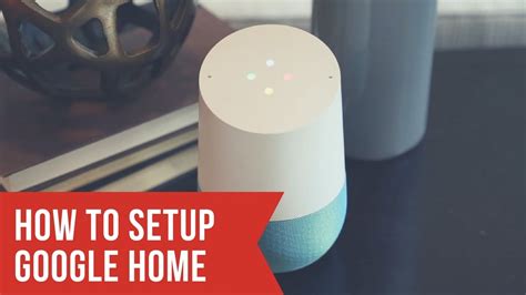 Set Up Google Home