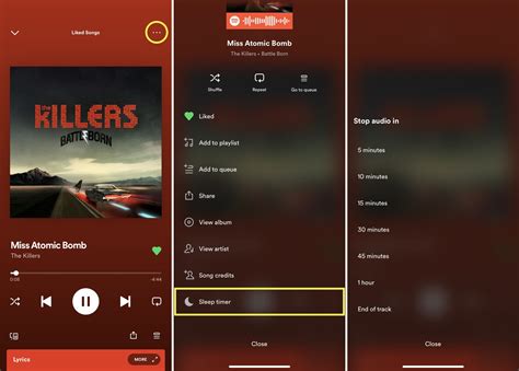 Set Up Sleep Timer in Spotify on iPhone and iPad