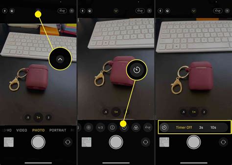 Setting Up iPhone Camera Timer