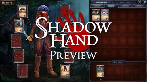 Shadowhand Preview: Duel Me In