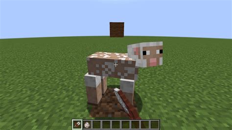 Shearing Mobs and Blocks
