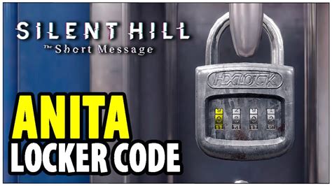 Silent Hill Short Message locker code solution