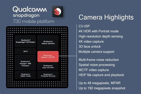 Snapdragon 730 vs Snapdragon 845: Specifications