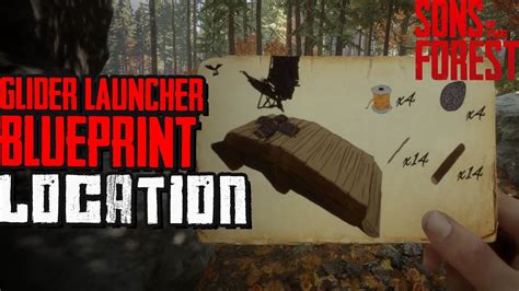 Sons of the Forest Glider Launcher location