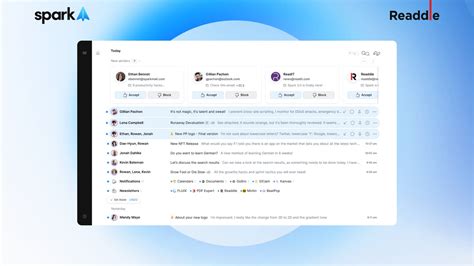 Spark Mail: User Interface