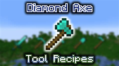 Start Using the Diamond Axe in Minecraft